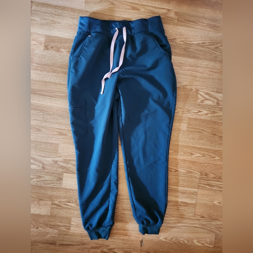 Figs Caribbean blue zamora joggers medium